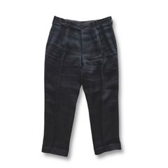 IGARASHI TROUSERS 五十嵐トラウザーズ  1プリーツヘリンボーン トラウザーズ