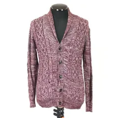 メンズビギ/Men's Bigi★麻57％/ジャケット カーディガン【2/メンズM/ワインレッド/wine red】Tops/Shirts/Cardigan◆mBH396<sale>のサムネイル