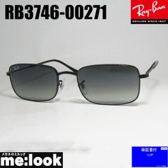 RayBan レイバン RB3746-00271 スクエア サングラス ブラック　RB3746-002/71