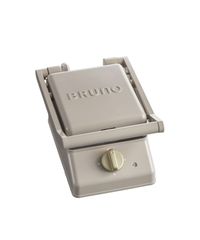 BRUNO ブルーノ グリルサンドメーカー シングル ホットサンドメーカー おしゃれ 電気 耳まで焼ける 朝食 パン 食パン タイマー付き プレート取りはずし可 グレージュ ブルーノ BOE083-GRG