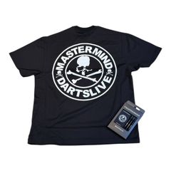 DARTSLIVE MASTERMIND TOKYO DartSlive レギュラーフィット TEE Mサイズ ゴールドダーツセット