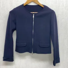 美品　フォクシー　ノーカラー　ジップニットジャケット　アーバンスタンダード　42 2025年最新】Foxey レディース ノーカラージャケットの人気