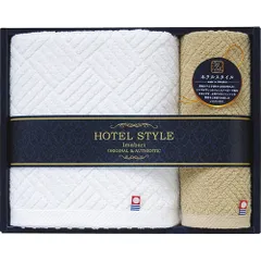 【新品】 今治ホテルスタイル バスタオル&ハンドタオル B9114134