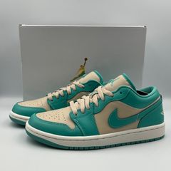 新品 24.5㎝ Nike Women's Air Jordan 1 Low "Teal Green" ナイキ ウィメンズ エアジョーダン 1 ロー "ティールグリーン"