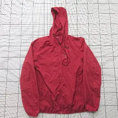 ◇ ⊂ UNIQLO ユニクロ 通気性良好 長袖 ポケッタブルパーカ サイズM レッド系 メンズ E  【1508250010002】