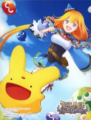 【中古】キャンバスボード・キャンバスアート [単品] フィア＆カーバンクル F0キャンバスアート 「PS5/PS4/Switchソフト 魔導物語 フィアと不思議な学校」 WonderGOO購入特典