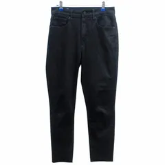 リーバイスプレミアム Levis PReMIUM 721 High Rise Skinny デニムパンツ ジーンズ ハイライズ スキニー カットオフ加工 ストレッチ W27 黒 ブラック 0603