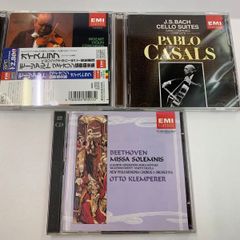 中古　クラシックCD　EMI/CLASSICS　モーツァルト、J.S.バッハ、ベートーヴェン　TOCE59182・83/TOCE-11567・68/TOCE-3128・29　各2枚組のCD　計6枚