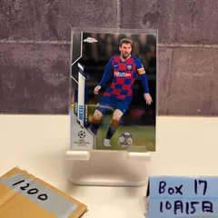 2020 Topps Chrome UEFA Champions League Lionel Messi FC Barcelona カード