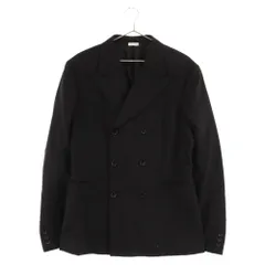 COMME des GARCONS HOMME PLUS (コムデギャルソンオムプリュス) 21SS ピークドラペルダブルジャケット PG-J066 AD2020 ブラックのサムネイル