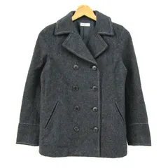 クミキョクガールズ ピーコート ウール混 アウター キッズ 女の子用 1サイズ グレー 組曲 girls 【中古】