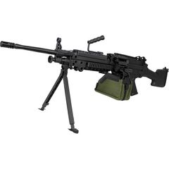 S&T スポーツライン電動ガン M249 SAW E2 BK ボックスマガジン仕様 FN刻印あり STAEG103E2BS