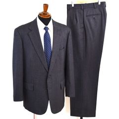 5XF110】Jプレス 2つボタン シングルスーツ L AB7 ダークグレー ストライプ 極 定番 人気 J.PRESS SROV-SA-0606 夏物 春夏 【中古】【メンズビジネス】202505