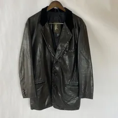 シザキ Ka uomo（カウオーモ）　ロングコート　no3革　サイズM 金のコート Super160's チェスター 紺無地 JUNKO SHIMADA