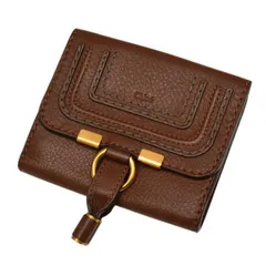 Chloe　マーシー　シボ革　二つ折り財布　スペイン製　スクエア型 Chloe クロエ CHLOE 「MARCIE」 2つ折り財布 スクエアウォレット