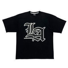 中古 アイビーブラックマン I.B.BLACKMAN Ｔシャツ クリーニング済み USA製 B系 メンズ XL 実寸 2XL 黒