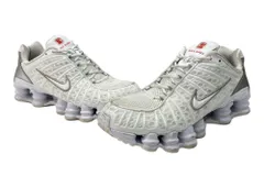 ナイキ NIKE 23年製 W SHOX TL ウィメンズ ショックス ローカット シューズ 白 AR3566-100 メンズ靴 スニーカー ホワイト 27cm 104S-966