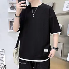 tシャツ メンズ 半袖 大きいサイズ カットソー ティーシャツ メンズ ファッション 軽い 柔らかい シルエット おしゃれchengke01