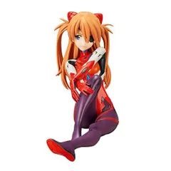 【中古】ヱヴァンゲリヲン新劇場版:Q 式波 アスカ ラングレー プラグスーツVer. 1/7スケール PVC製 塗装済み 完成品 フィギュア
