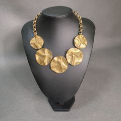 希少 YSL イヴサンローラン  ヴィンテージ ネックレス ゴールド Vintage necklace gold