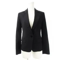 ビッキー VICKY COUTURE ジャケット テーラード 背抜き シングル ストレッチ 通勤 ビジネス 1 黒 ブラック /CK3のサムネイル