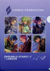 【中古】クリアファイル COSMIC PRODUCTION オリジナルA4クリアファイル 「あんさんぶるスターズ!!×ローソン」 対象お菓子購入特典