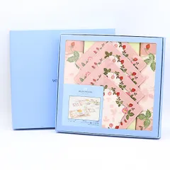 箱付 未使用品 ウェッジウッド ティーマット 2枚 コースター4枚 綿100％ ファッション ブランド小物 2000000 NSK MST