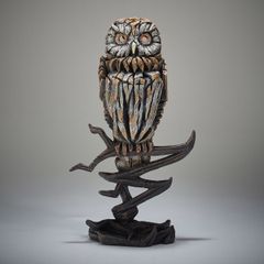 Edge Owl Small 幅18.1x奥行11.6x32.2(cm) フクロウフクロウ | 彫刻 置物 オブジェ フィギュア 動物 大きい リアル アート マット･バックリー 正規輸入品