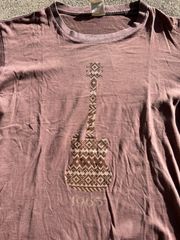 ジョージ期 2002AW Number (N)INE NOWHERE MAN SG Electric Guitar T-shirt ナンバーナイン「ジョージ期」エレキギター SGスタンダードT 日本製