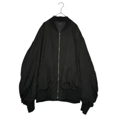 COMOLI(コモリ) Linen W Cloth Zip Blouson リネンW クロス ジップ ブルゾン Z01-01019 3 ブラック ジャケットのサムネイル