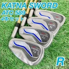 【女性用】カタナ SWORD ATC589 レディース アイアンセット ６本 KATANA カタナゴルフ SWORD ATC589-α 7本セット(#6〜Sw