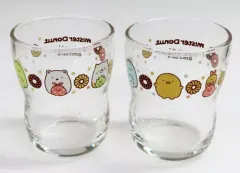 【中古】グラス [単品] 全2種セット つよいこグラス 「すみっコぐらし×ミスタードーナツ」 キッズセット購入特典のサムネイル