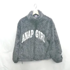 ◇ ⊇ ANAP アナップ ファー 長袖 ブルゾン サイズM ブラック レディース E  【1502030026566】