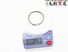 PT900 キヘイ 喜平 ブレスレット 8面トリプル 20.5g 8メントリプル 白金 プラチナ 900【中古】 ジュエリー