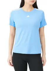 半袖Tシャツ 3ストライプス エッセンシャルズ BUT04 トレイン エアロレディ Tシャツ レディース 半袖 [アディダス]