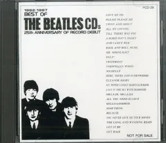 CD1枚 / ビートルズ / Best Of The Beatles CDs 1962 - 1987 / 25th Anniversary of Record Debut (PCD-29) / D00167843