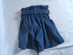 子供用コーデュロイ　ショートパンツ　ブルー　05