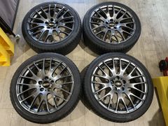 【2503005】BBS RN RN108 20インチ 8.5J +43 PCD114.3 5H + Hankook VENTUS V12 evo2 245/40R20 2019年 アルファード ヴェルファイア エルグランド  フーガ シーマ 等