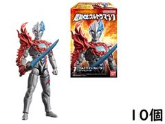 BANDAI 초동α 울트라맨 7 (10개입) 식완·츄잉껌