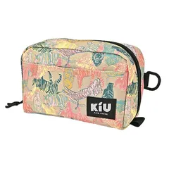 【新品】 KiU キウ ウォーターリペレントポーチ M WR POUCH Medium wpc 撥水 防水 カラビナ Dカン付き コインケース マルチケース イヤホンケース 化粧ポーチ 通勤 通学 アウトドア 登山 山登り ハイキング 修学旅行 旅行 トラ 0
