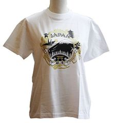 LL_ホワイト 日本のお土産 Tシャツ 富士山 日本（白） 【T-shirt/Mt.Fuji Japan （W）】 (LL)