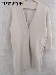 ■ NATURAL BEAUTY BASIC ナチュラルビューティーベーシック 長袖 コート サイズS ベージュ レディース 【中古】 【1002802040115】