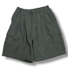 参考上代31900円 COOTIE PRODUCTIONS 24SS Polyester Canvas Error Fit Cargo Easy Shorts エラーフィットカーゴイージーショーツ ハーフパンツ クーティー CTE-24S115 ブラック M