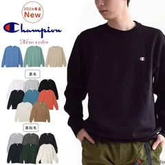 チャンピオン トレーナー Champion スウェット クルーネック 裏起毛  メンズ レディース 男女兼用 定番 カジュアル  S-XXL C3-Y037 090ブラック（裏起毛）