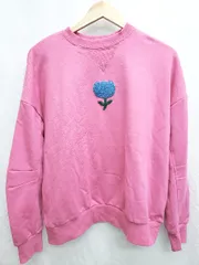 ◇ PairPair ペアペア ワッペン 長袖 トレーナー スウェット サイズF ピンク レディース メンズ P  【1406240039302】のサムネイル