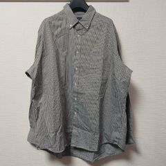 CHAPS チャップス BDシャツ ボタンシャツ グレー チェック XL 17.1/2 05K1108