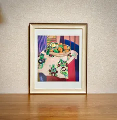 ☆額縁付アートポスター☆アンリ・マティス（マチス）☆Matisse☆インテリア絵画☆Basket with Oranges☆10