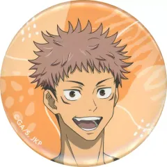 【中古】バッジ・ピンズ 虎杖悠仁(アップ) 「呪術廻戦×東武動物公園 描き下ろしイラスト 飼育係ver. トレーディング缶バッジ」