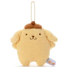 サンリオキャラクターズ もふらっと ボールチェーンマスコット ポムポムプリン ぬいぐるみ 高さ約16cm 