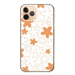 iPhone8 iPhone7  ケース カバー アイフォン8 アイフォン7 スマホケース ハードケース 花柄 北欧柄 お花 フラワー かわいい おしゃれ パステルカラー ピンク 白 ホワイト カラー03